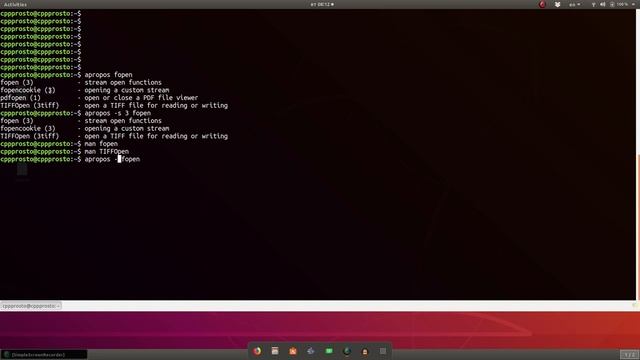 Linux основы. Терминал в Ubuntu. Команда apropos. смотреть онлайн
