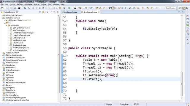 Daemon Thread in JAVA by Shiva Sir in Hindi смотреть онлайн