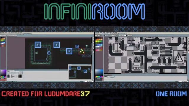 INFINIROOM Art Timelapse - Ludum Dare 37 смотреть онлайн