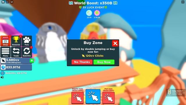 НОВЫЙ СЕКРЕТНЫЙ ПОРТАЛ В CLICKER SIMULATOR В РОБЛОКС! ROBLOX смотреть онлайн