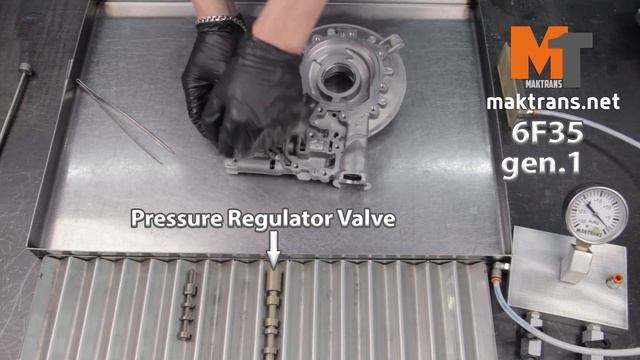 Ремонт гидроблока 6F35 (gen.1)