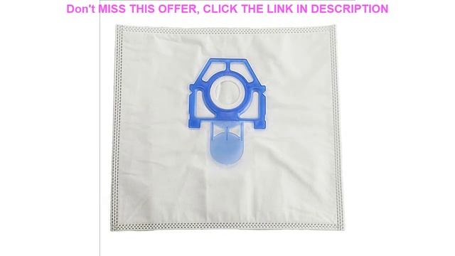Deal Non-woven fabric dust bag for ZELMER ZVCA100B 49.4000 fit Aquawelt 919.0 st ZVC752 Aquos 829.O смотреть онлайн