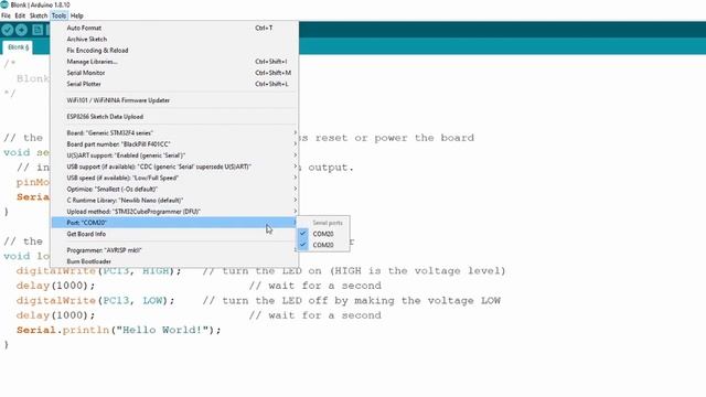 Getting Started with the Black Pill Arduino STM32F4 смотреть онлайн
