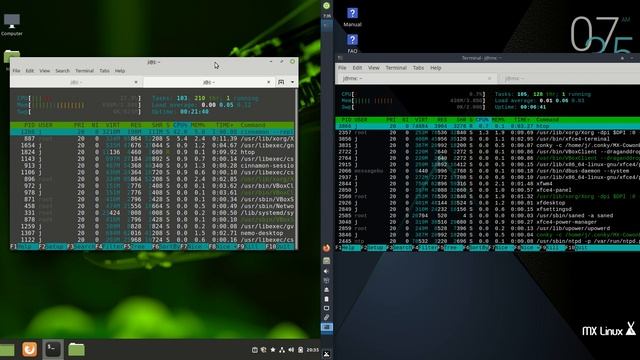 Linux Mint 20.1 vs MX Linux 19.3 смотреть онлайн