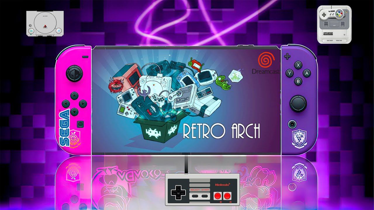 Retroarch - Установка и настройка на Nintendo switch + Бонус Ачивки смотреть онлайн