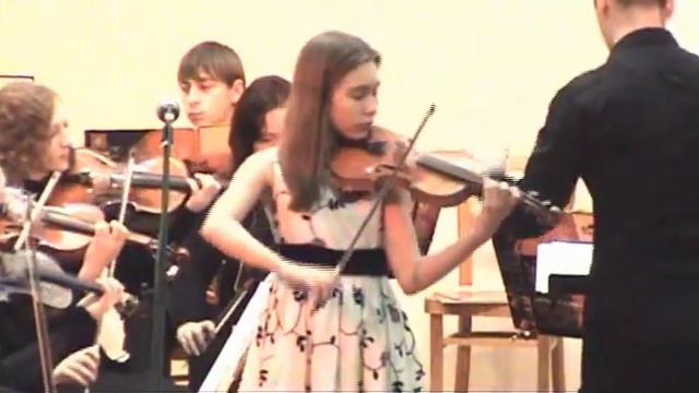 Ф.Зейц, Концерт для скрипки с оркестром G-moll 1 ч.