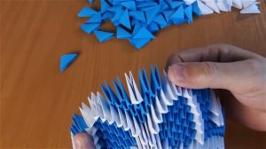 Модульное оригами пасхальное яйцо. Пасхальные яйца оригами пошаговая инструкция.