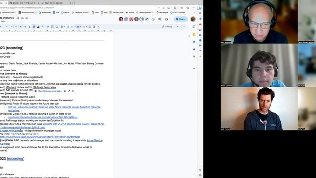 SIG Cluster Lifecycle - Cluster API Azure Office Hours - 2023-06-01 смотреть онлайн