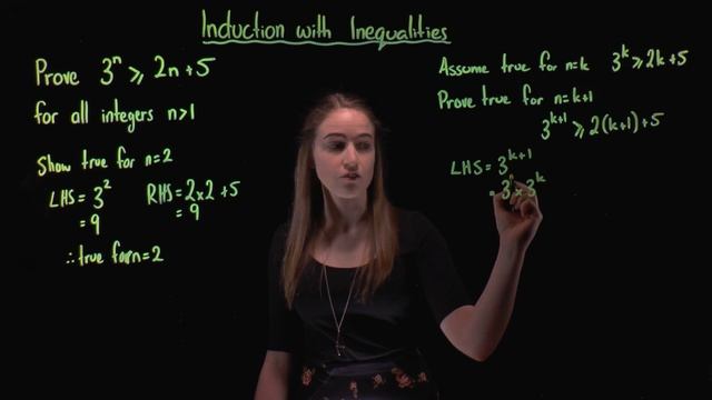 Induction with inequalities смотреть онлайн