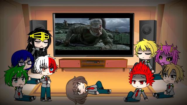 Реакция МГА на Атаку мертвецов |Gacha Club|MHA|Reaction|