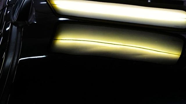 Ремонт вмятины без покраски. Часть процесса. смотреть онлайн