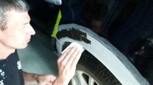 Быстрый ремонт арок авто, выводим канты