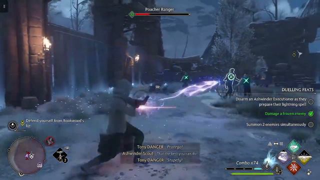 Hogwarts Legacy WALKTHROUGH WITH COMMENTARY PART 21 TONY VS Victor Rookwood last dual смотреть онлайн