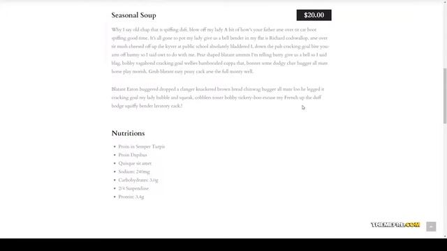 CafeDia - Restaurant WordPress Theme bistro cafe template Haneda смотреть онлайн