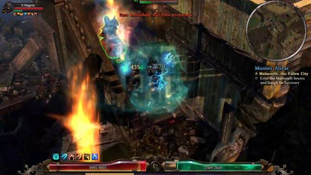 Grim Dawn - Agito em Porto Valbury: Cidade Alta (Port Valbury) - Márcia Filmando смотреть онлайн