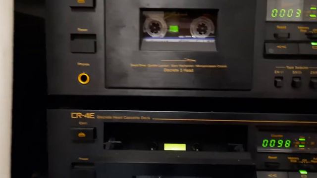 Nakamichi CR4 x2 brief test. смотреть онлайн