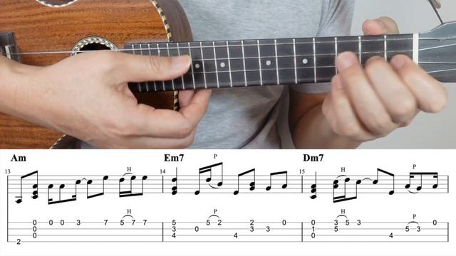 Ain't No Sunshine (Bill Withers) [Ukulele Fingerstyle] Play-Along with TABs *PDF available смотреть онлайн