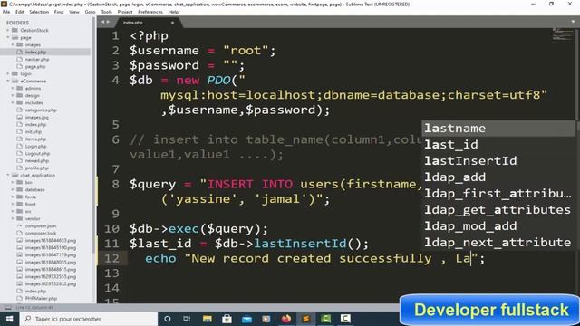 بالدارجة المغربية php & mysql Get Last Inserted ID 27 смотреть онлайн