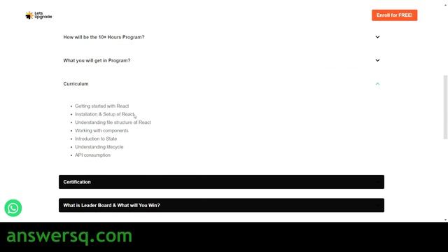 Free React Course with Certificate | LetsUpgrade Free Courses смотреть онлайн