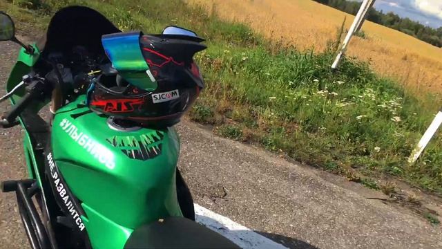 Обзор на KAWASAKI ZXR 400 редкий мот смотреть онлайн
