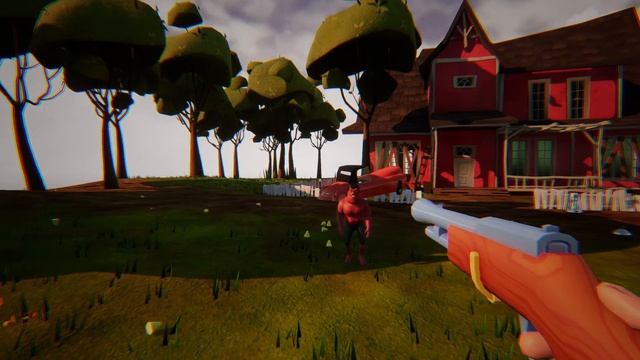 КРАСНЫЙ ХАЛК! Игра Привет Сосед (мод) #3 смотреть онлайн