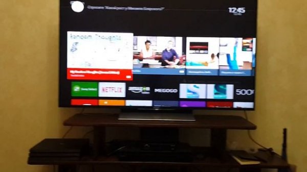 Подключение DualShock 4 к телевизору на Android TV (Sony KD-55XD8005)