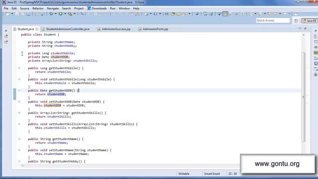 Spring MVC Tutorials 13 - Data Binding with Date, Collection (Arraylist), Long etc. смотреть онлайн