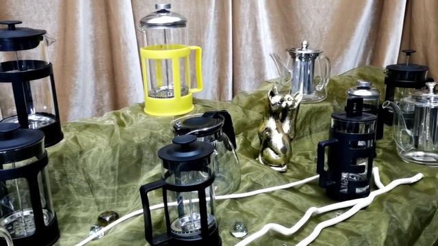 Стеклянные чайники и френч прессы смотреть онлайн