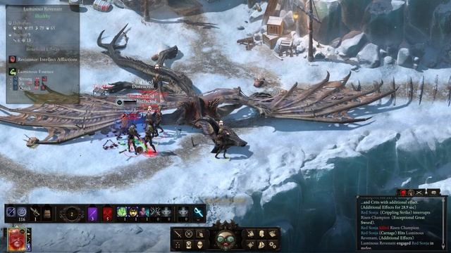 Pillars of Eternity 2 - Deadfire - Beast of Winter - The Messenger Fight смотреть онлайн