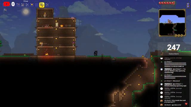 Playing Terraria With Viewers | ip In The Chat смотреть онлайн