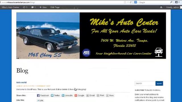Wordpress Demo Pages Post смотреть онлайн