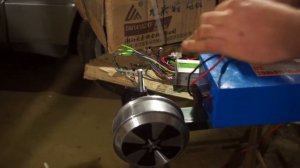 Подключение колеса от гироскутера