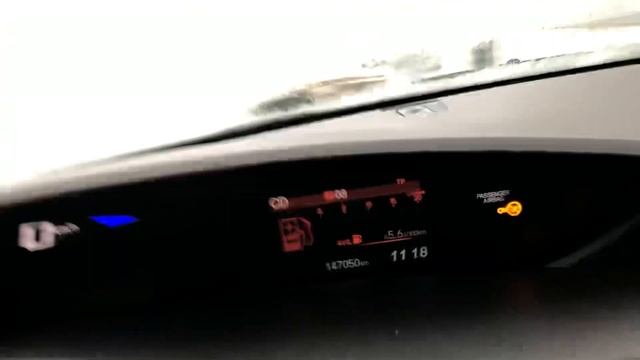 Honda Civic 1.6 i-DTEC cold start -5c смотреть онлайн
