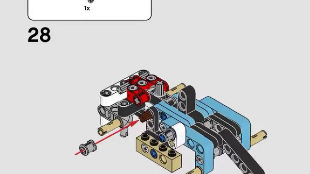 LEGO Telehandler (42133) from Technic | Building Instructions | 2nd Model смотреть онлайн