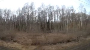 От Тайги до Томска из окна поезда