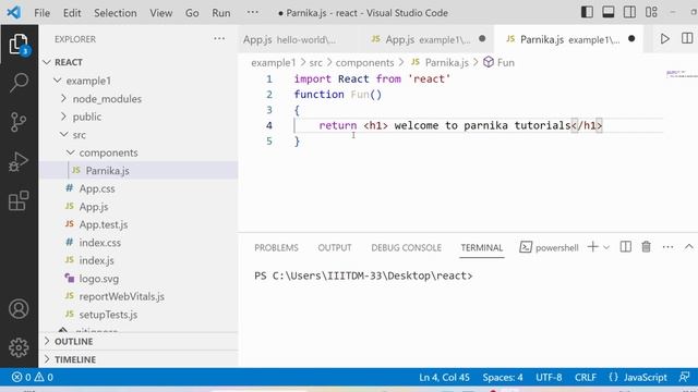 Components in React | Functional Components in React | React Course for Beginners смотреть онлайн