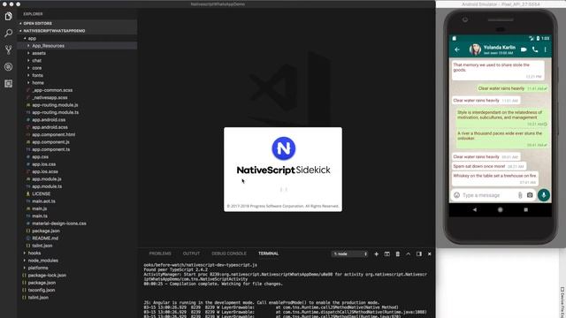 Nativescript - Web Native Apps - Mobile Architecture Part 7 смотреть онлайн