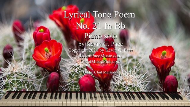 Lyrical Tone Poem No 21, piano solo смотреть онлайн
