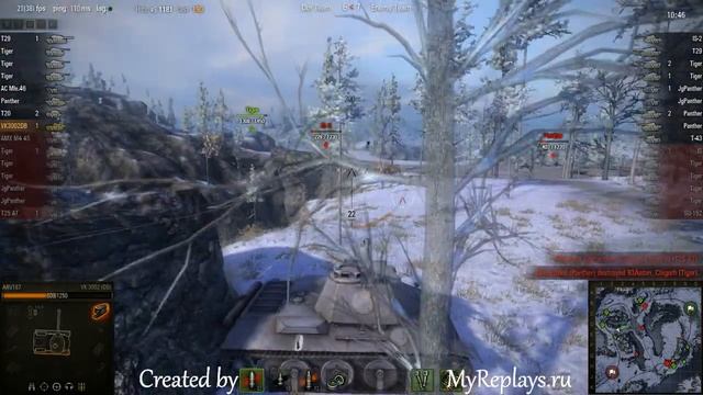 WOT: Arctic Region - VK 3002 (DB) - 3 Frags -