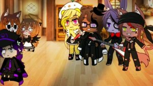 William afton+elizabeth с Fnaf 1~«24 часа в одной комнате»~
