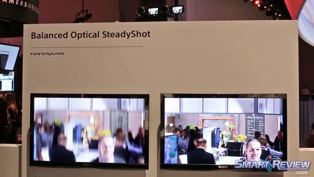 Sony Balanced Optical SteadyShot™ Camcorder Demonstration | Image Stabilization | CES 2014 | Revie смотреть онлайн