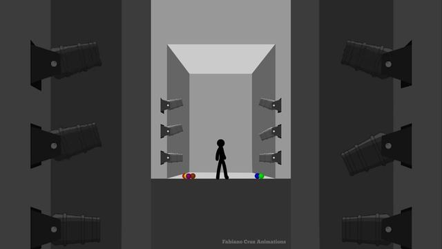 The Cannon Hall #animation #fight #stickman #shorts смотреть онлайн