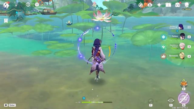 Genshin Impact - Mini Puzzle - Scenes Of Flowing Lotuses 6 - Mt. Lingmeng, Chenyu Vale, Liyue смотреть онлайн