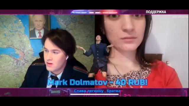 MAFANYA ДЕЛАЕТ ЗАРИСОВКУ В ЧАТ РУЛЕТКЕ!