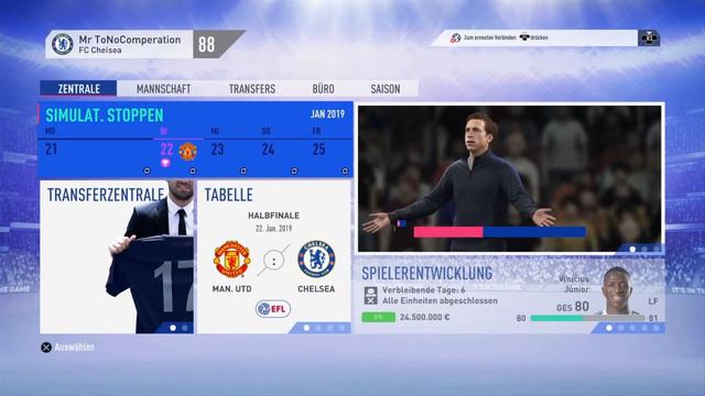 Der neue Star wurde verpflichtet! *FIFA 19 Trainer Karriere смотреть онлайн