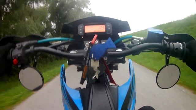 Moped Wheelie Summer/Derbi Senda