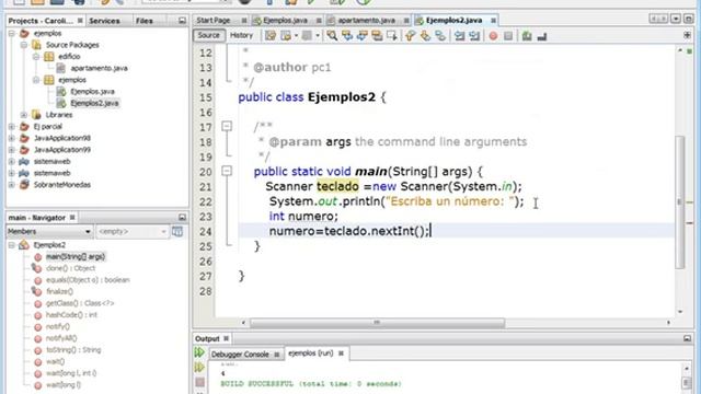20 Entrada con la clase Scanner en Java смотреть онлайн