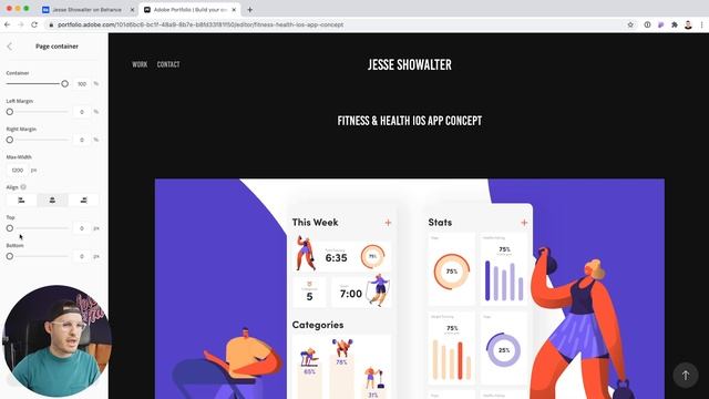 Adobe Portfolio смотреть онлайн