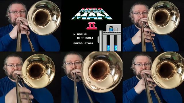 Mega Man II Main Title - All Trombone Cover смотреть онлайн