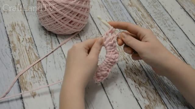 Сердце из трикотажной пряжи (мастер-класс) смотреть онлайн